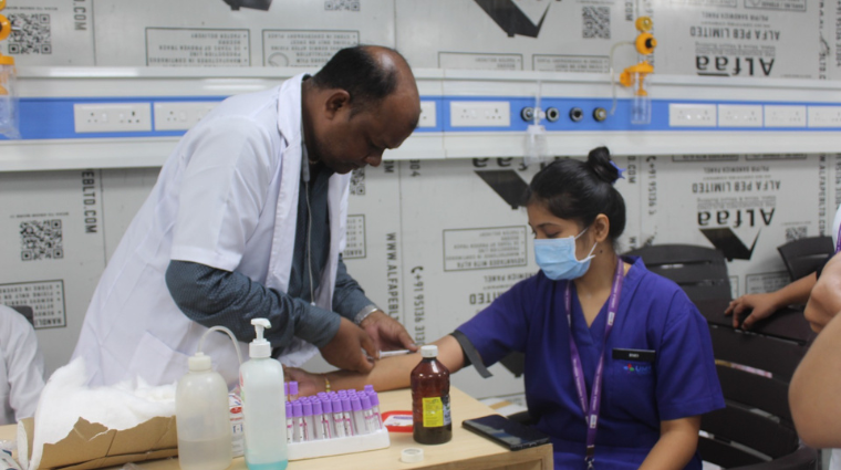 Skill training at foundation camp