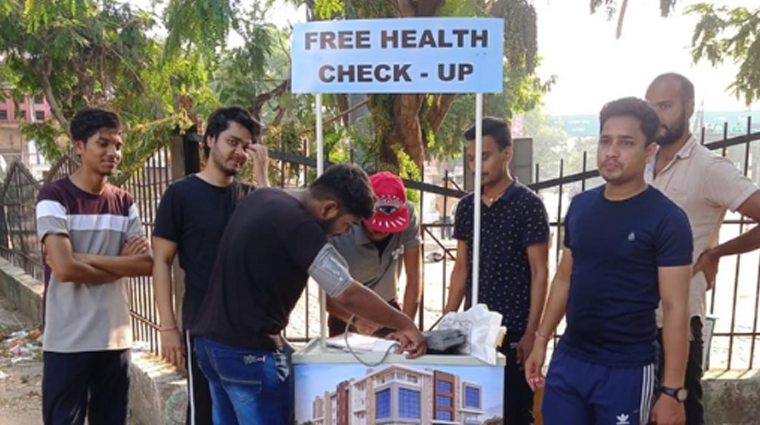 Foundation camp for poverty alleviation